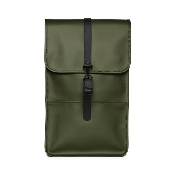 Rains Waterproof Backpack Unisex Evergreen 12200 - Picture 2 of 9